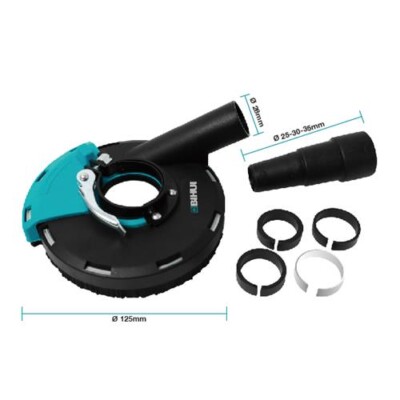 BIHUI® Tolmukate nurklihvijale 125 mm