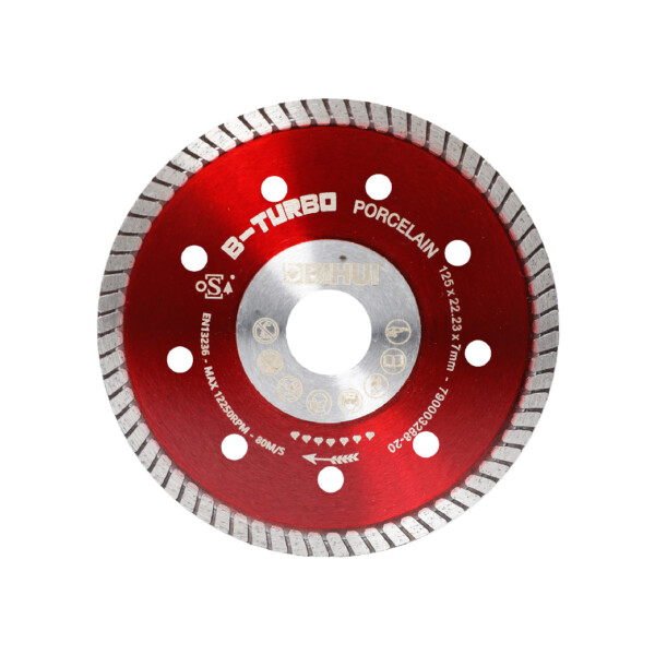 BIHUI® B-Turbo teemantketas Ø 125 mm