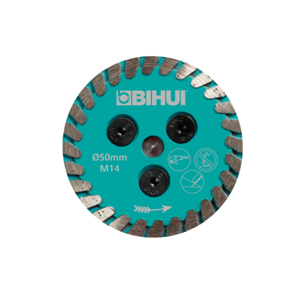 BIHUI® Mini teemantketas Ø 50 mm M14 DCW50