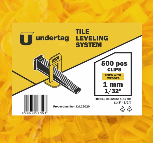 TLS Undertag (Levelize) 1 mm plaatimisankur 500 tk