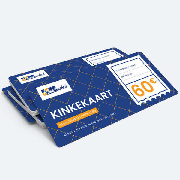 Kinkekaart 60€ (füüsiline)