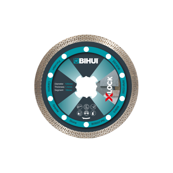 BIHUI® X-Lock teemantketas Ø 125 mm