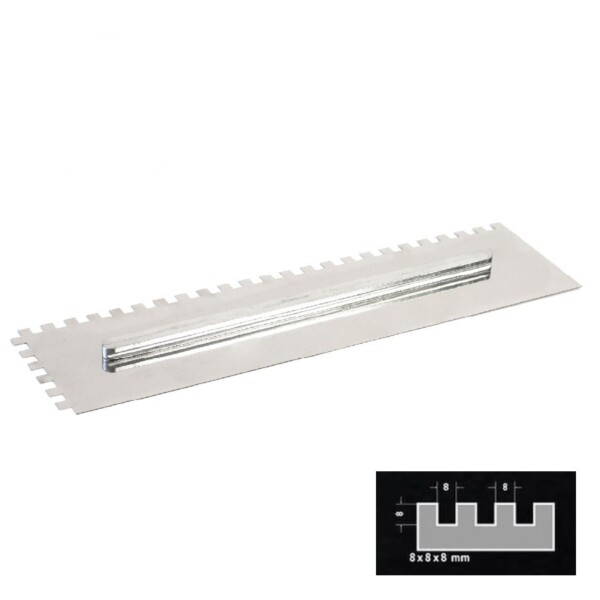 BIHUI® Segukamm 8 x 8 x 480 mm