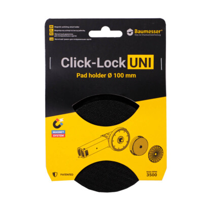 Baumesser® Magnet poleerketta liitmik Click-Lock