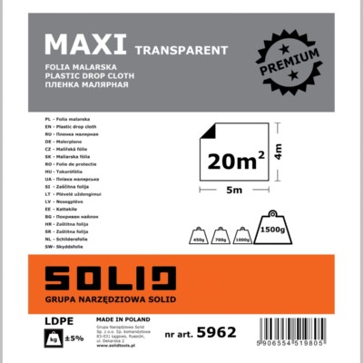 Solid® Kattekile Maxi Strong 4 x 5 m