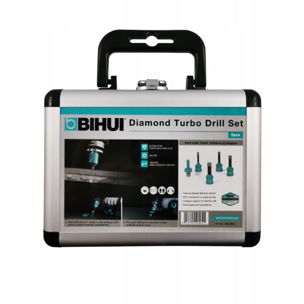 BIHUI® Freeside komplekt Ø 6, 8, 10, 12 mm + adapter trelli padrunile - Image 5