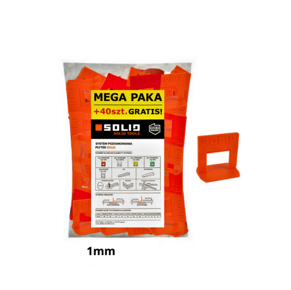 Solid® 1 mm plaatimisankrute Megapakk