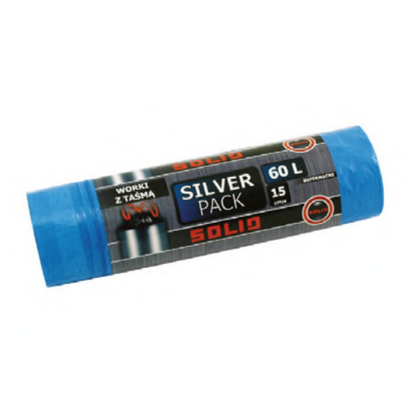 Solid® 60 L prügikotid 15 tk