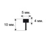 Progress® Messing liist 5x10 mm 2,7 m - Image 2