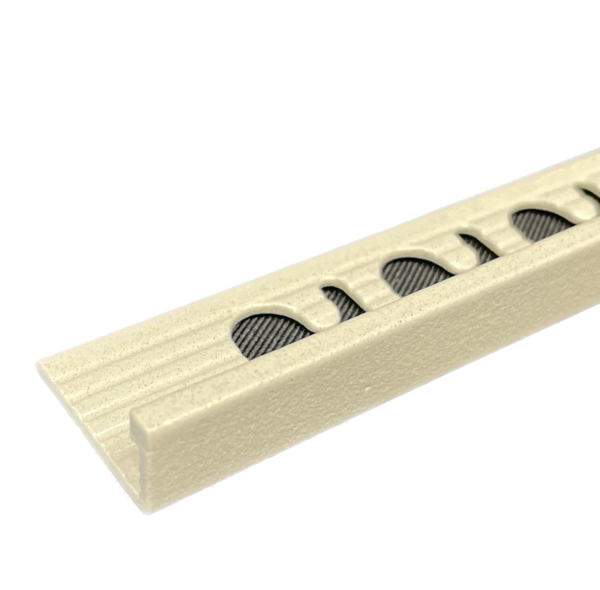 Progress® Alumiiniumist nurgaliist STONE GREYVORY 10 mm 2,7 m