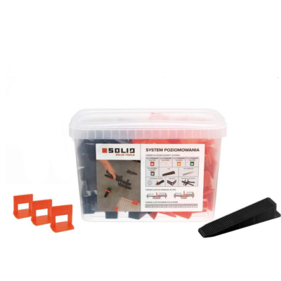 Solid® 1 mm plaatimisankur 100 tk + kiilud 50 tk