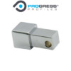 Progress® Harjatud roostevaba 10 mm liistu nurgatükk - Image 2