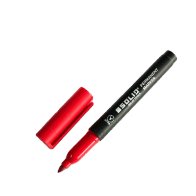 Solid punane marker
