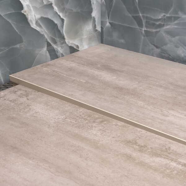 Progress® ALU dushi kaldeliist stone greyvory 10 mm / 1,5 m parem