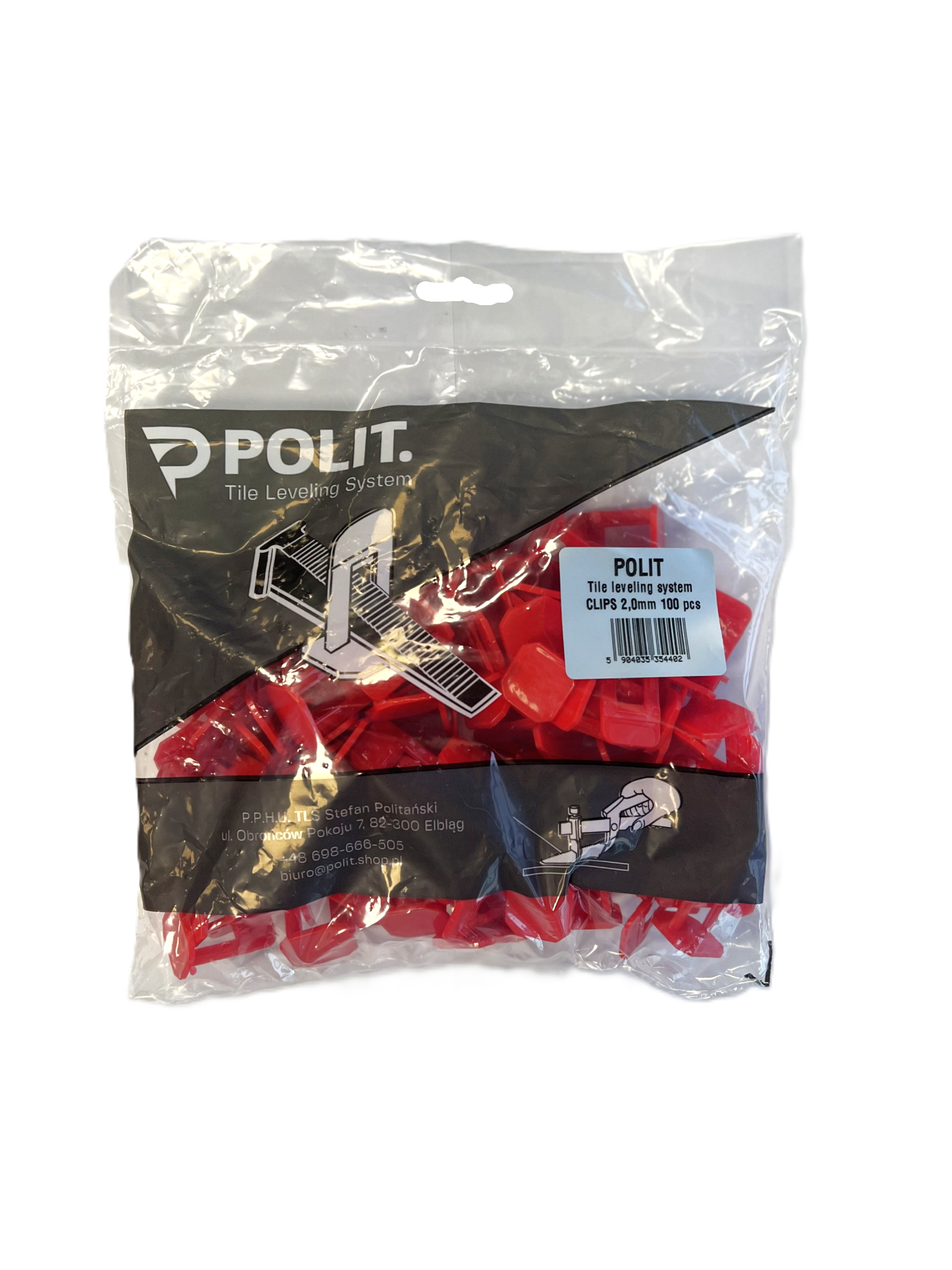 TLS Polit 2 mm plaatimisankur 100 tk