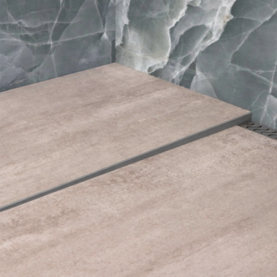 Progress ALU dushi kaldeliist stone grey 10 mm / 1.5 m vasak