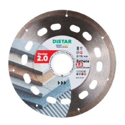 Distar Esthete 2.0 teemant lõikeketas 115