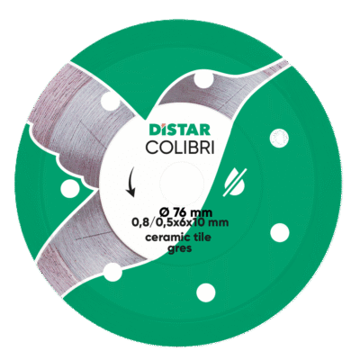 Distar Colibri teemantketas 76 x 0.8 mm