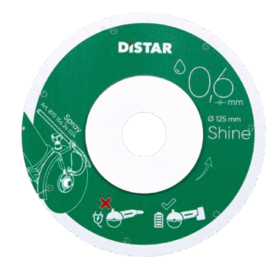 Distar Shine märglõikuse ketas 125 x 0.6 mm