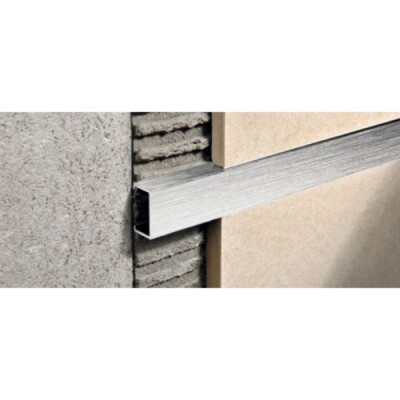 Progress alumiinium dekoratsioonliist harjatud 1 cm