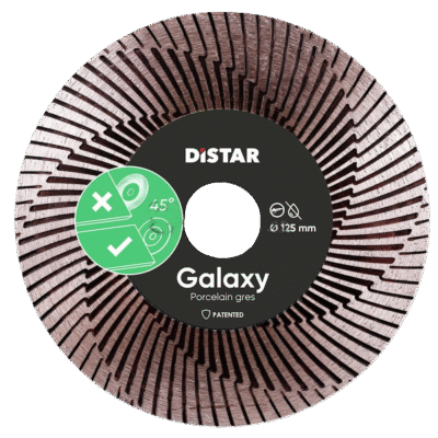 Distar Galaxy faasimisketas Ø 125 mm